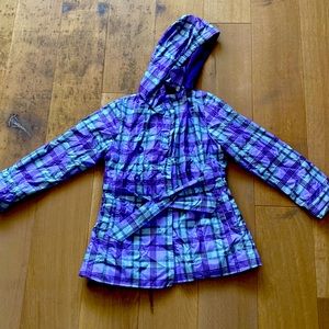 Kids long rain jacket